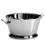 Stainless steel beverage tub